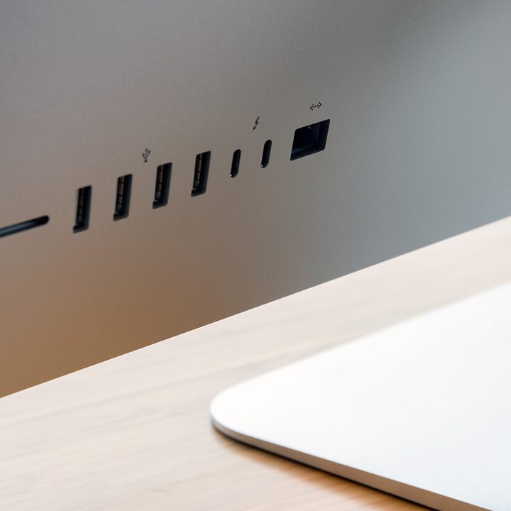 Apple iMac with Retina 5K Display review ports