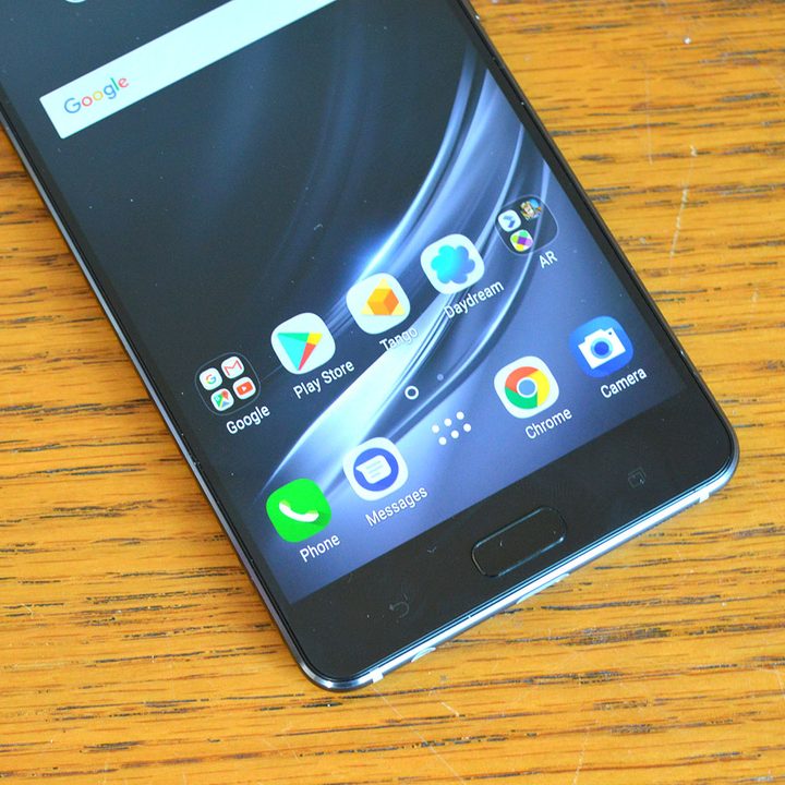 Asus Zenfone AR review home screen