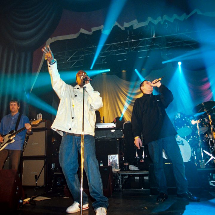 the audiophile black grape performing at kilburn national london britain dec 1997