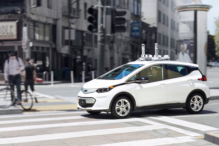 Cruise Automation Chevrolet Bolt EV in San Francisco