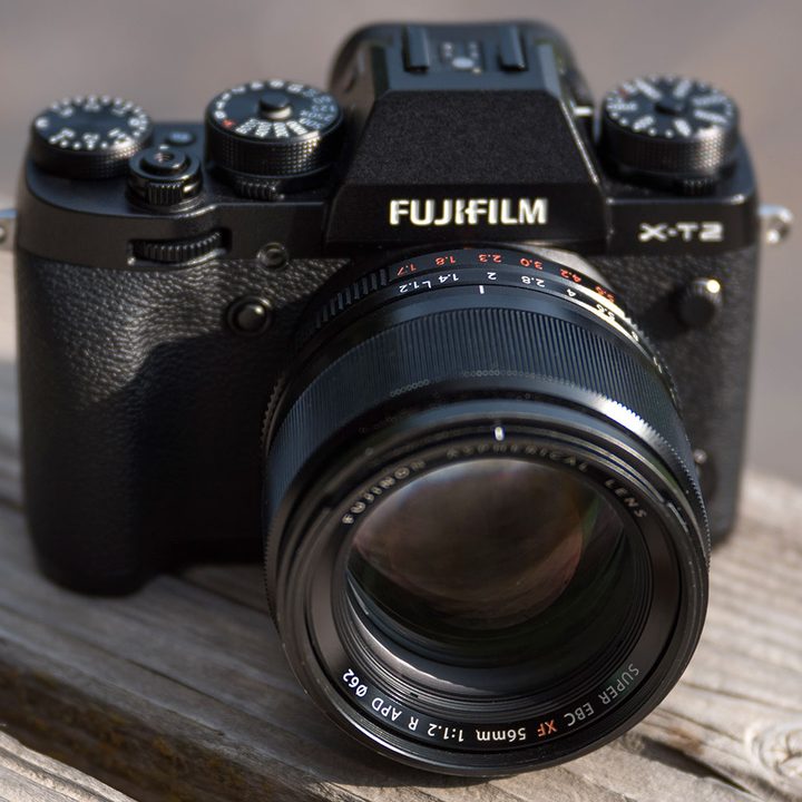 Fujifilm XF56mm f1.2R APD review front