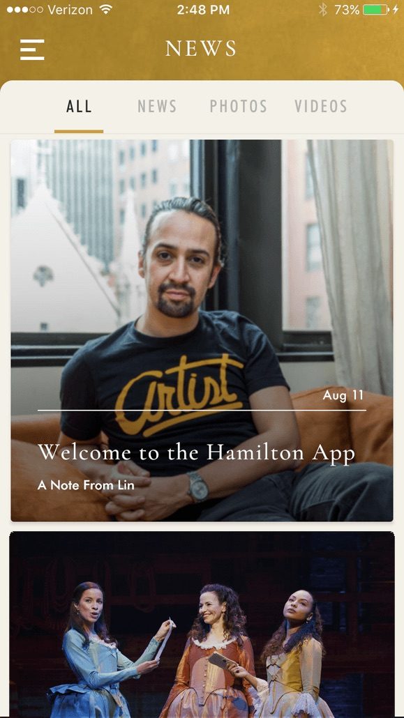 hamilton mobile app news