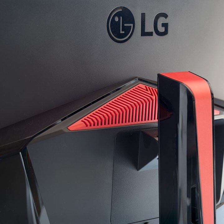 LG 34UC89G review back stand