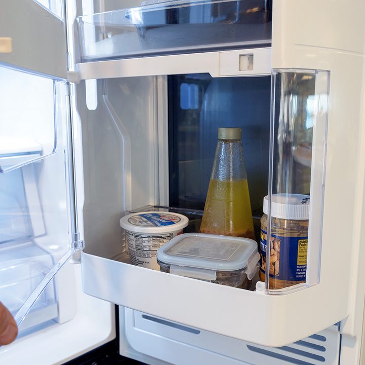 LG Instaview Refrigerator 2017 inner door