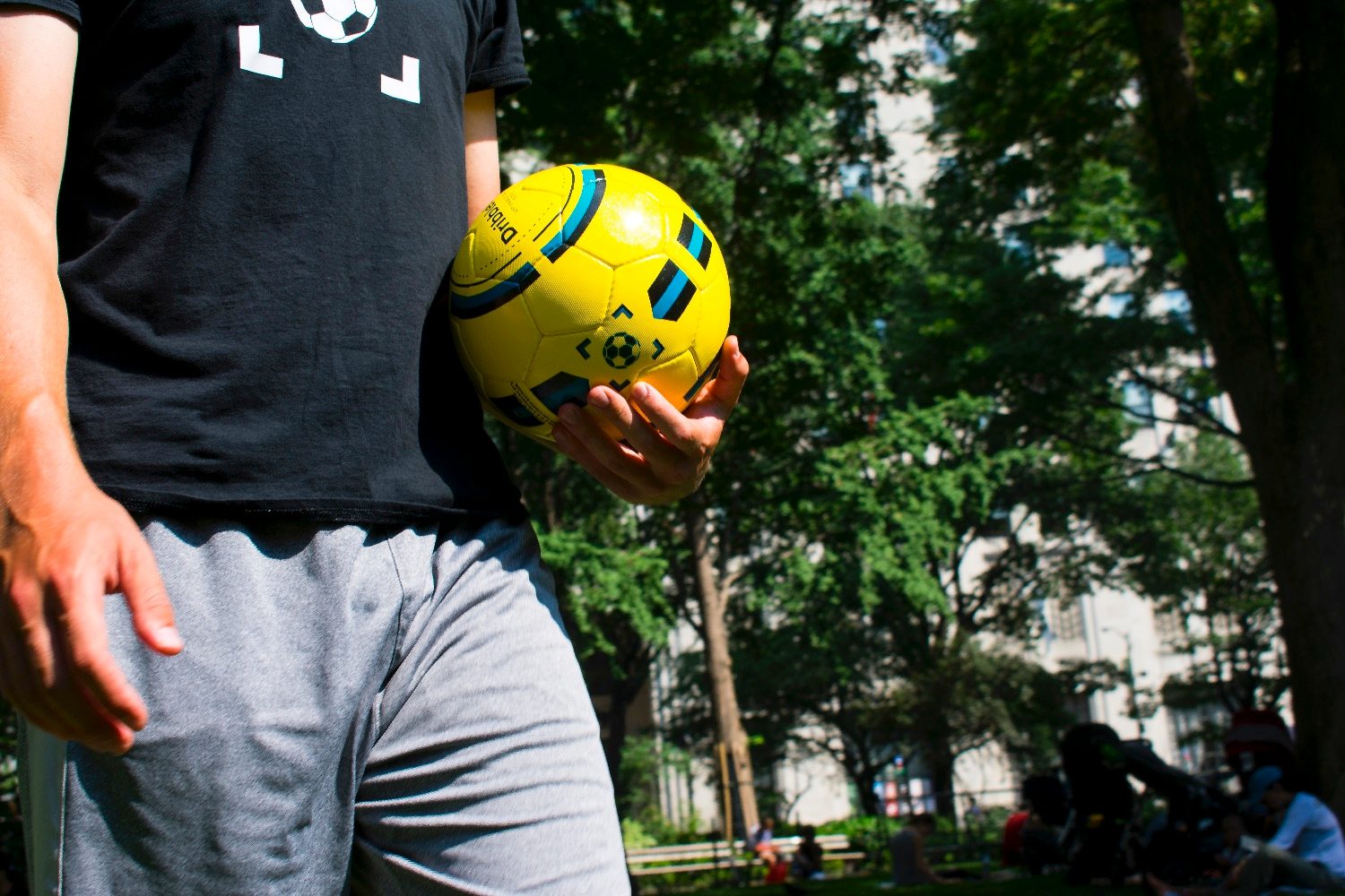 dribbleup soccer ball park