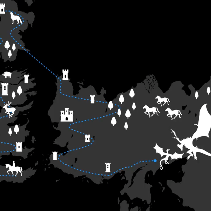 Seed Concept Art featuring graphic of the pathway a story arc might take the player