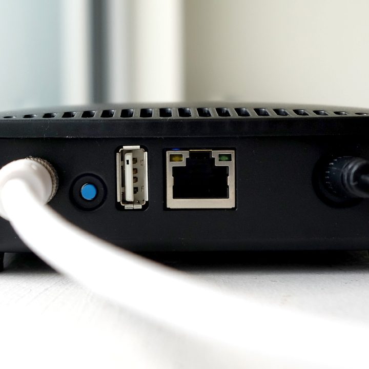 Nuvyyo Tablo Dual OTA DVR backside and ports