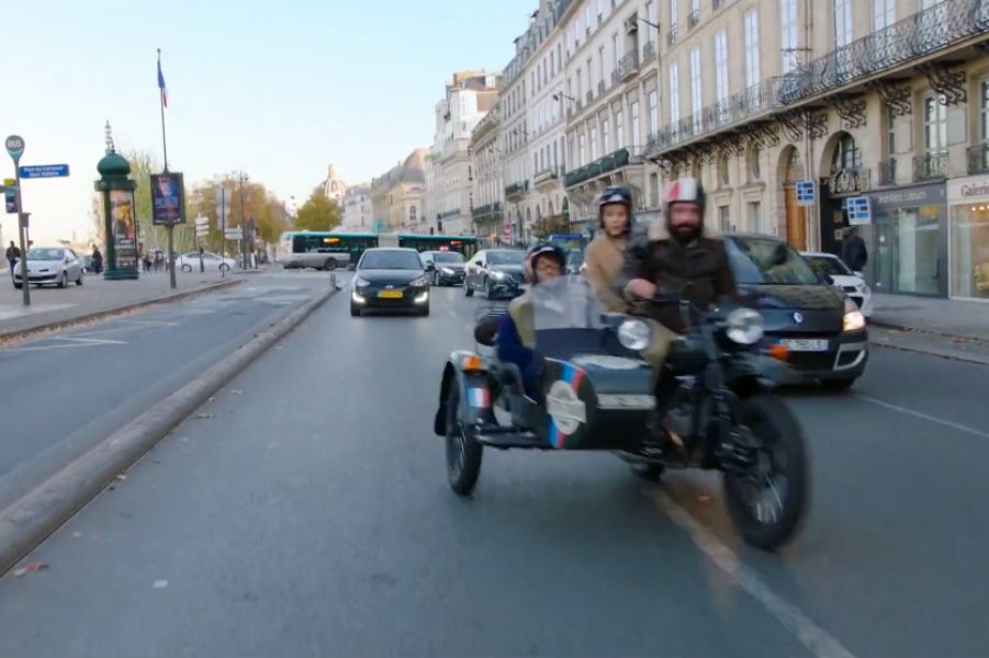 Ural sidecar motorcycle