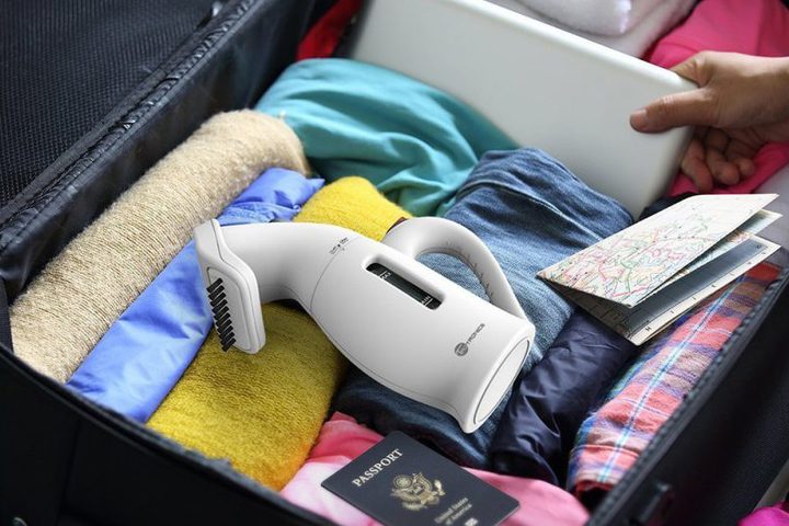 Dorm room appliances Adtopco steamer suitcase