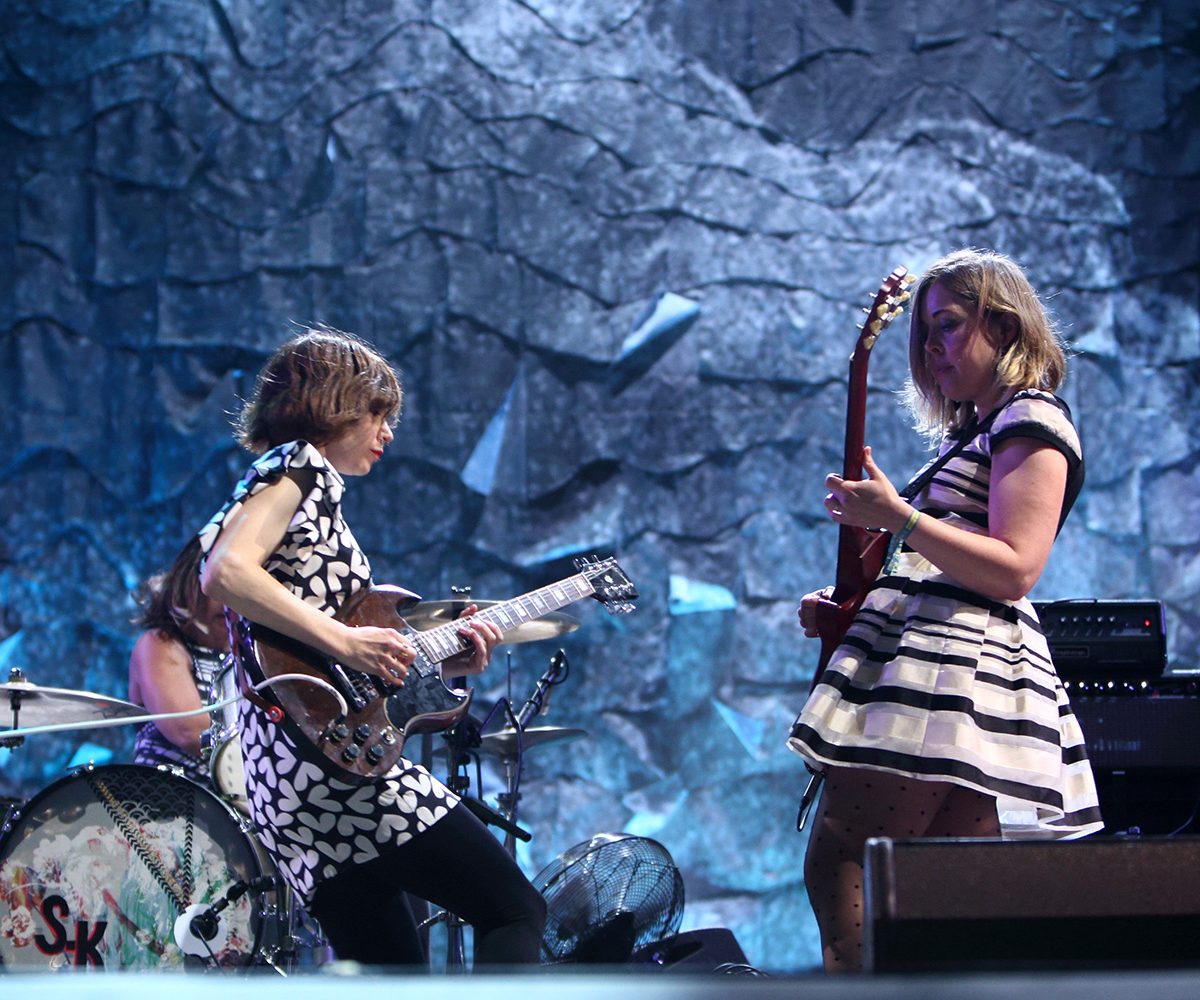 Corin Tucker and Carrie Brownstein