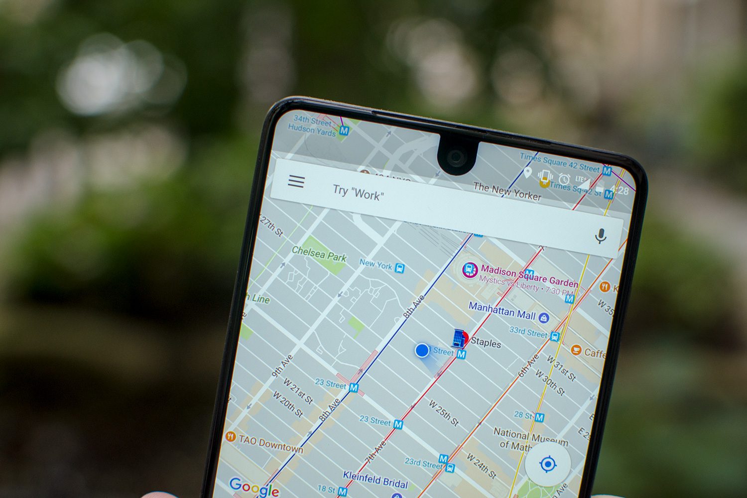 Essential phone review maps