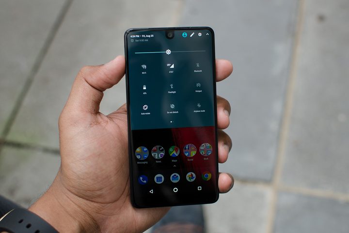 Essential phone review shortcuts