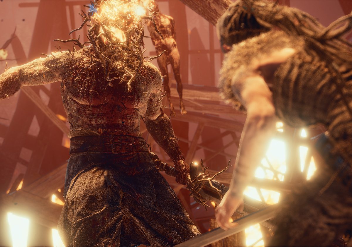Hellblade: Senua's Sacrifice fire monster