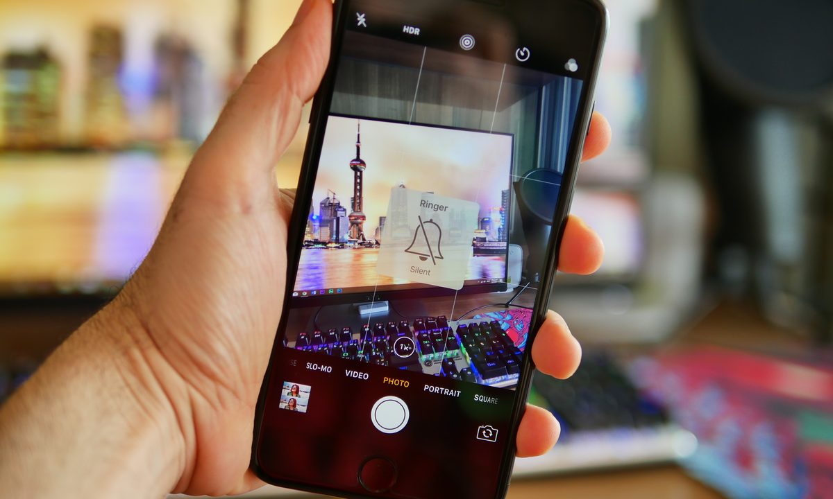 how to turn off the camera sound on an iPhone