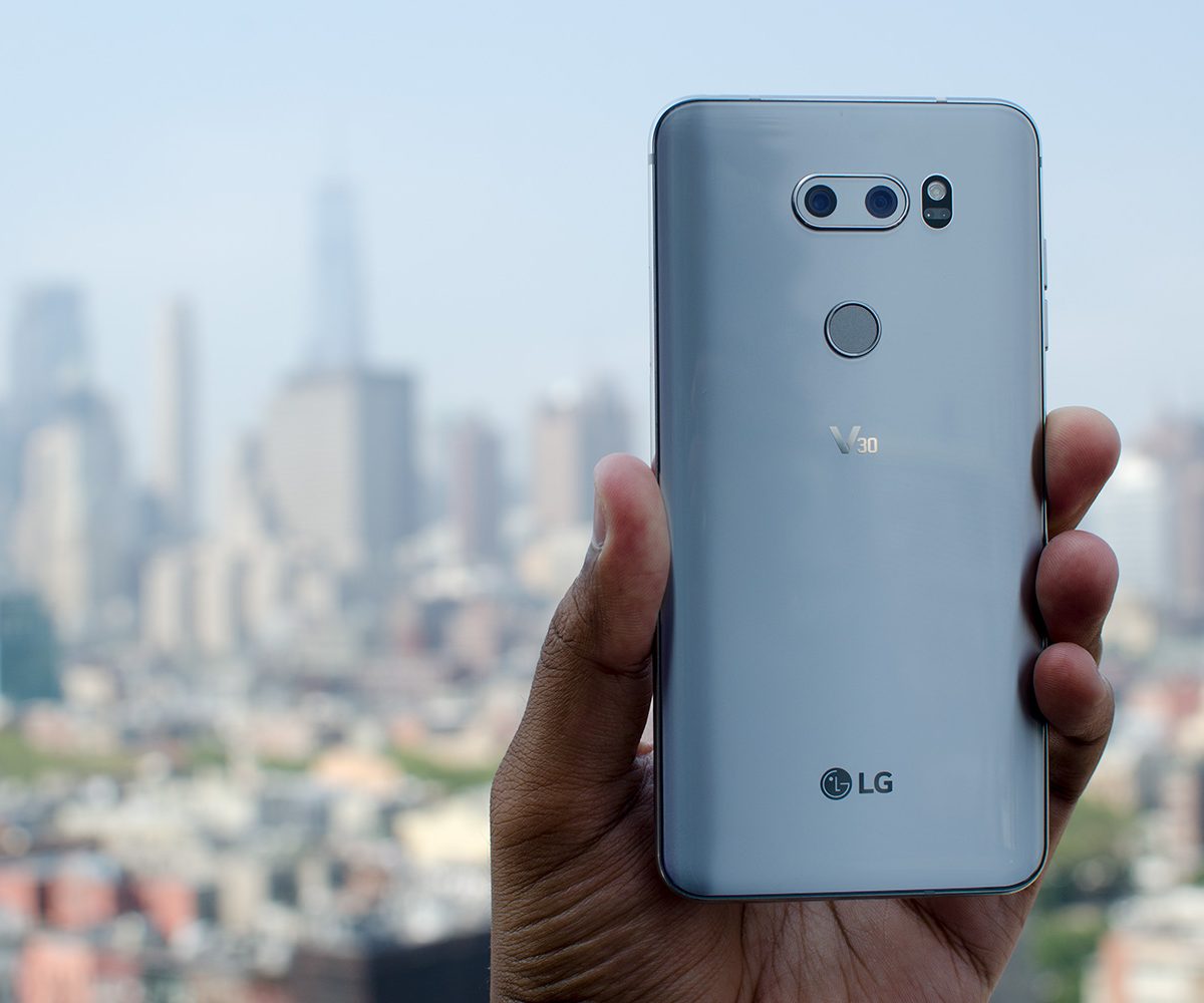 LG V30 back offset
