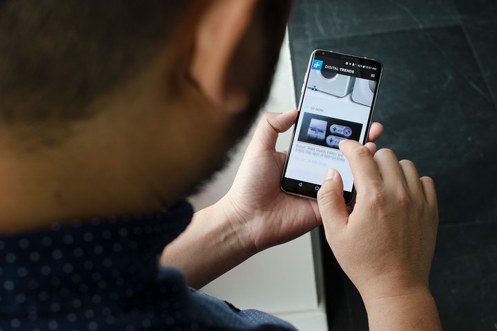 LG V30 DT web scroll iphone x