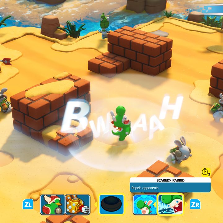Mario + Rabbids: Kingdom Battle bwaah