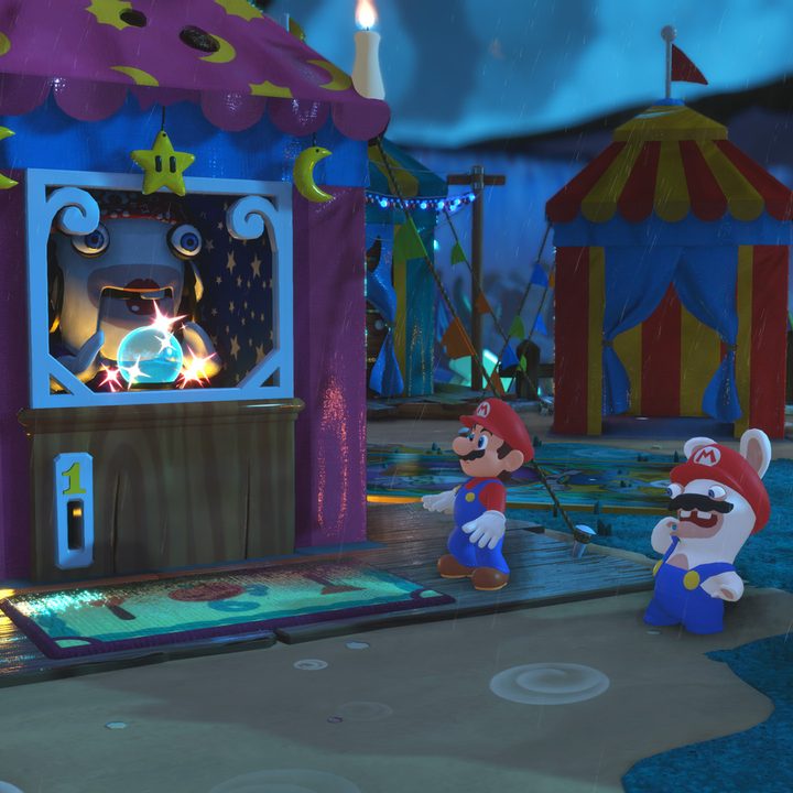 Mario + Rabbids: Kingdom Battle fortune teller