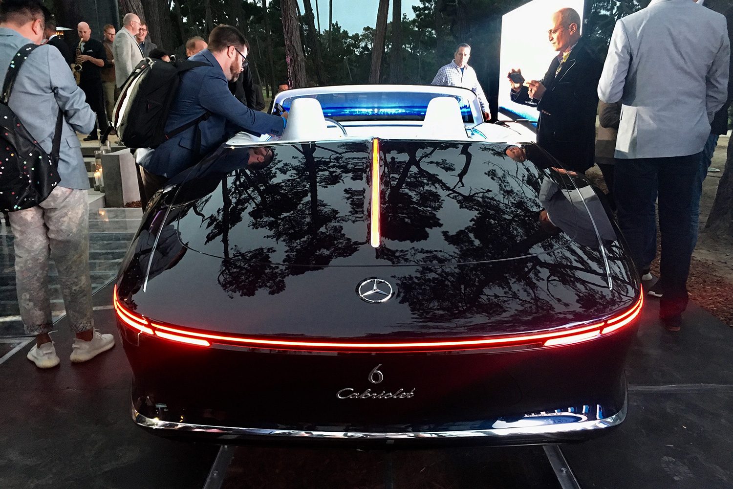 Monterey Car Week recap Mercedes Maybach Cabrio back