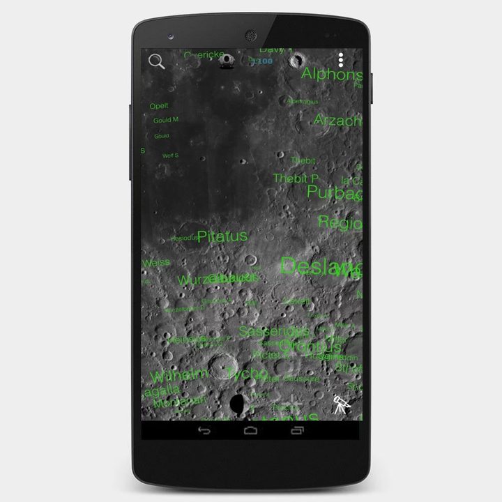 moon map 3d