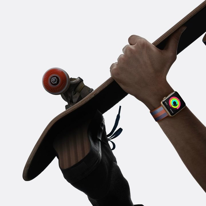 fitbit surge, apple watch