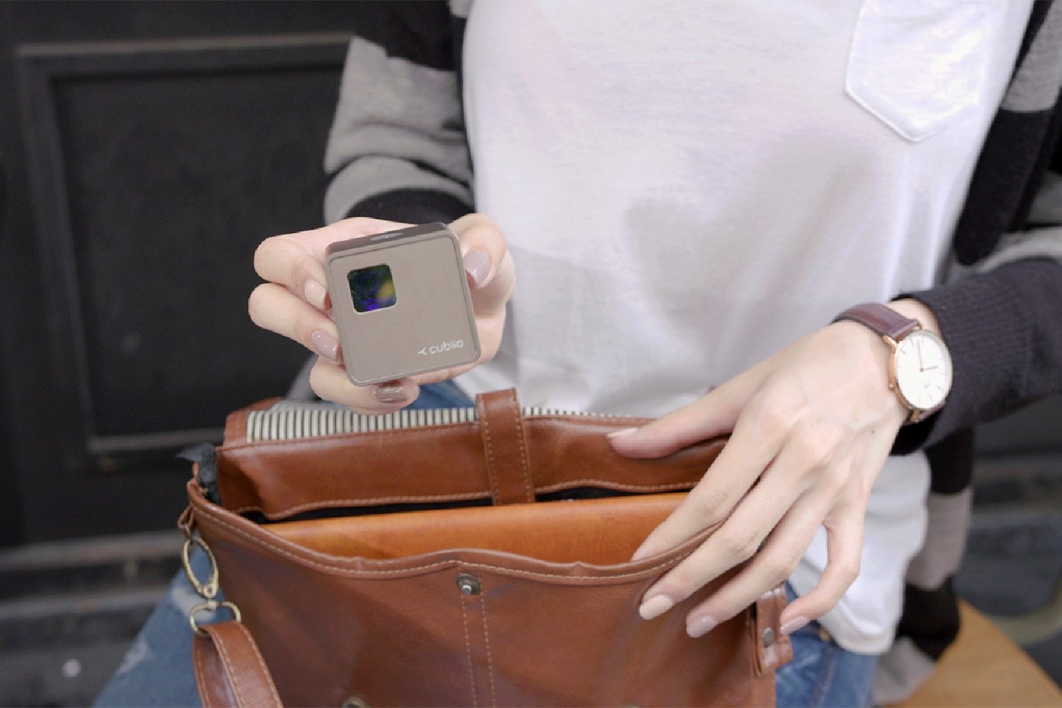 cubiio laser engraver kickstarter portable web