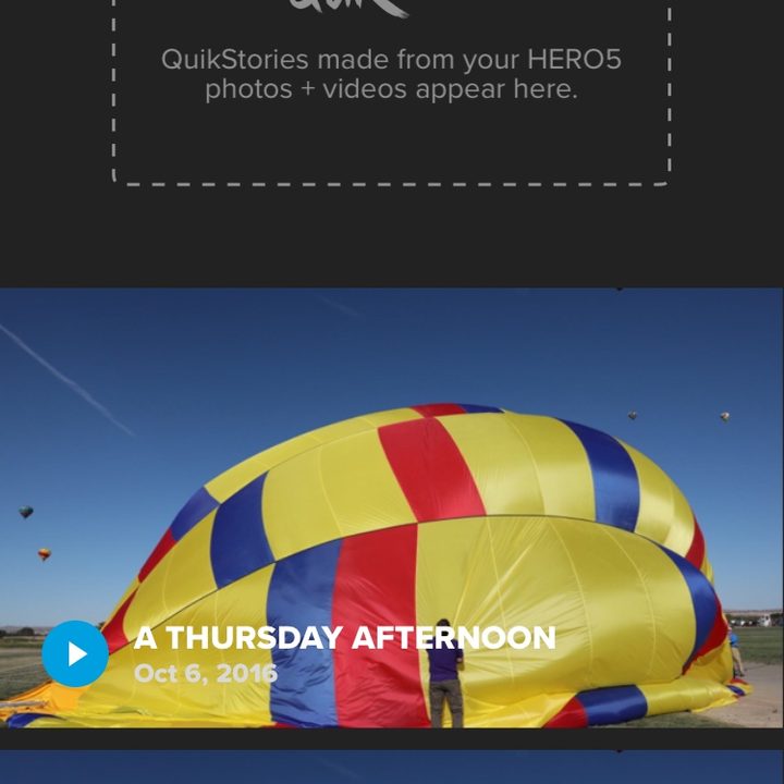 gopro quik app attack quikstories screenshot 1
