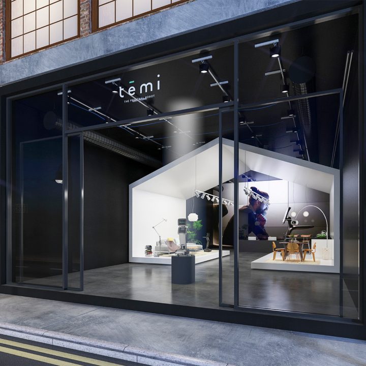 Temi brick and mortar store