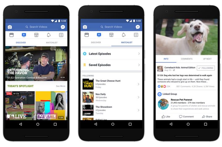 Top Tech Stories facebook watch