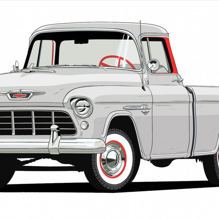 1955 3124 Series Cameo Carrier