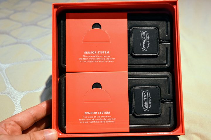 Beautyrest Sleeptracker review sensors