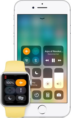 Control Center Airplane Mode