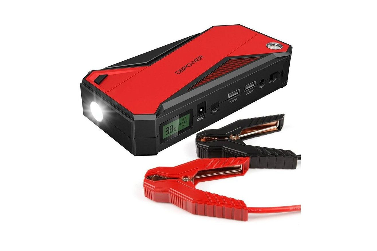 Emergency gear DBPower 600A Peak 18000mAh Portable Car Jump Starter