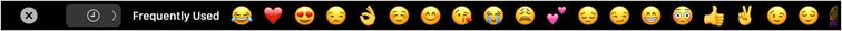 Emoji Touch Bar