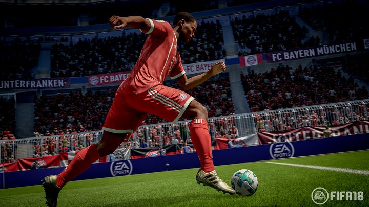 FIFA 18 Hunter sprinting