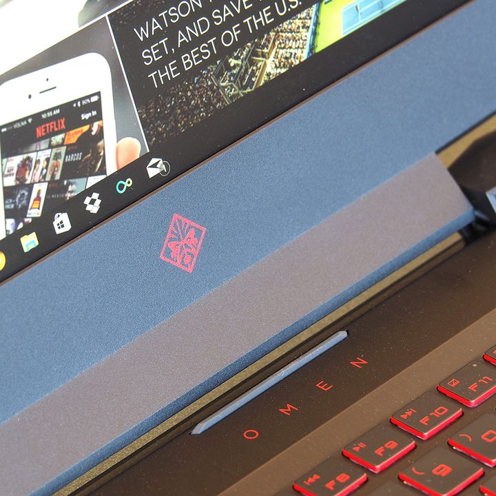 HP Omen 15 review logo