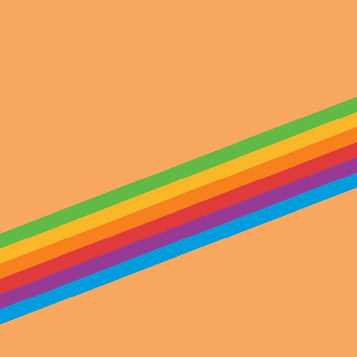 ios 11 wallpapers heritage stripe orange