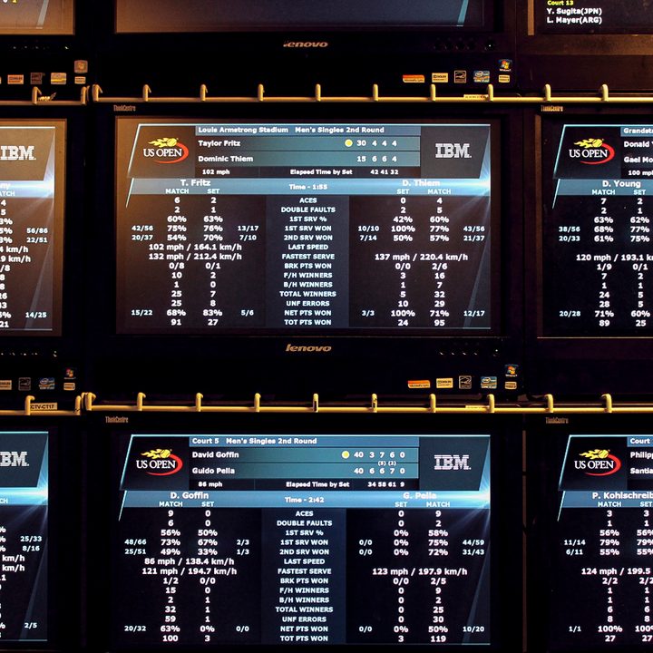 ibm watson at the 2017 us open array