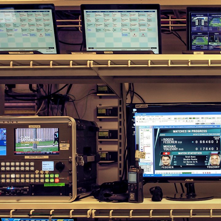 ibm watson at the 2017 us open shelves