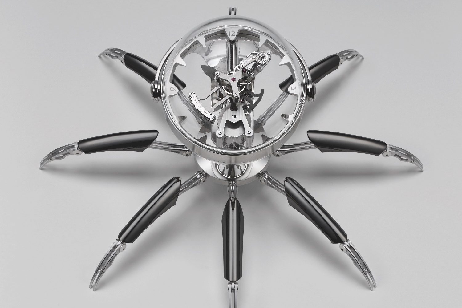 robot octopus clock octopod top black hres cmyk