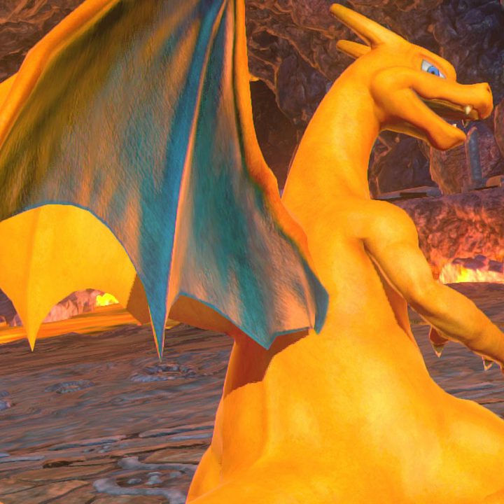 Charizard from Pokkén Tournament DX.