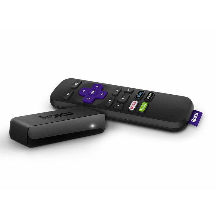 Roku Express against a white background.