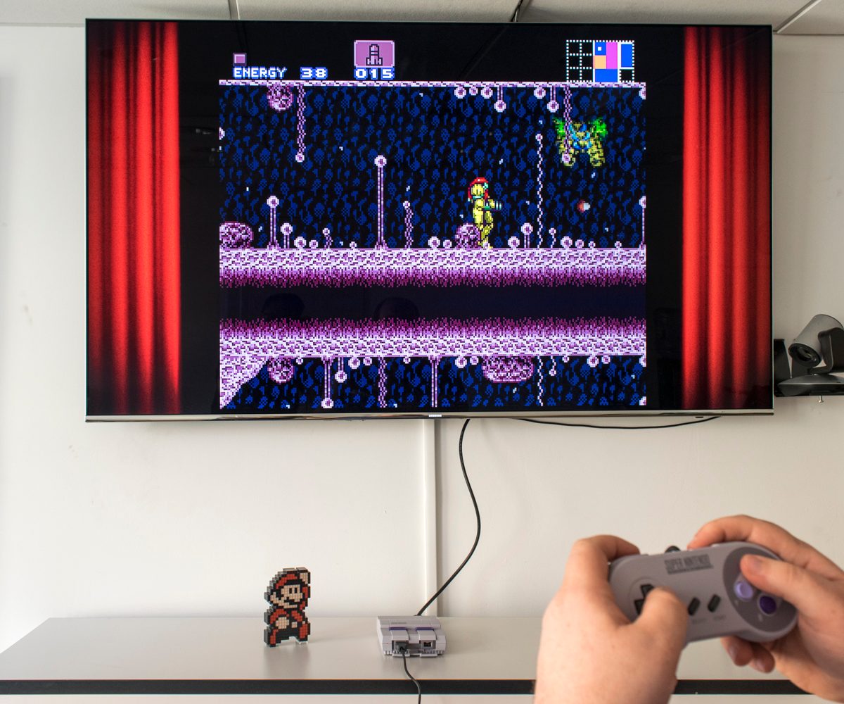 Playing Metroid on the SNES Classic Edition