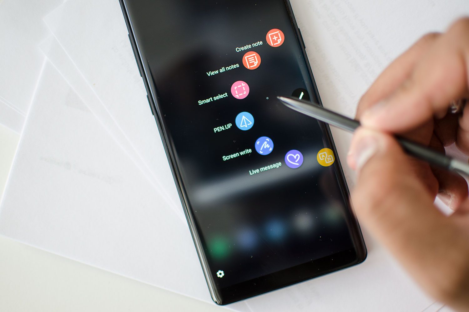 Samsung Galaxy Note 8 review app switch