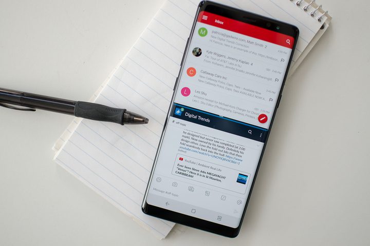Samsung Galaxy Note 8 review apps