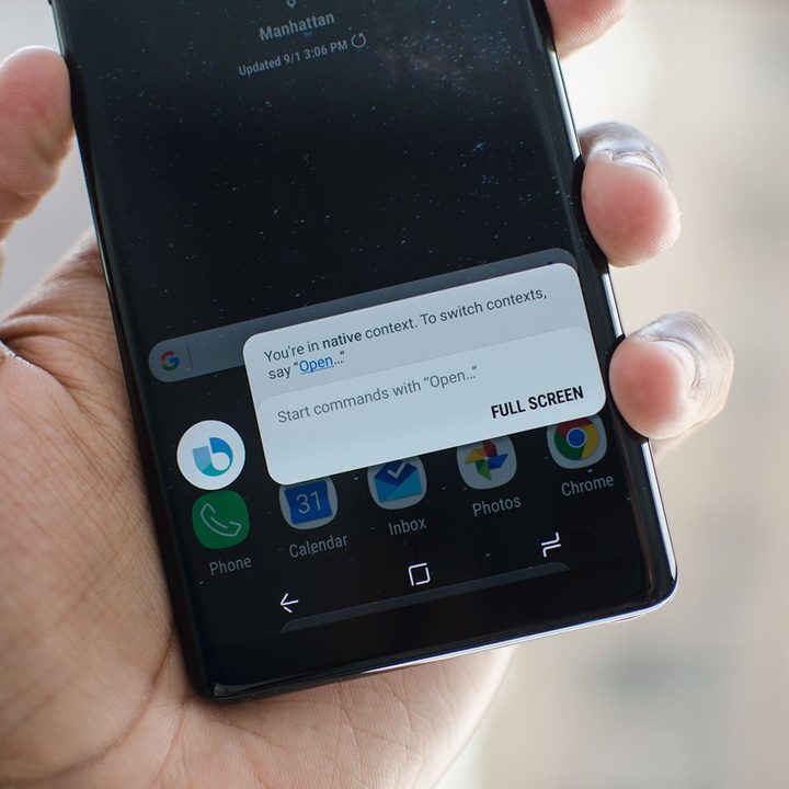 Samsung Galaxy Note 8 review commands