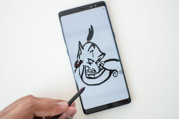 Samsung Galaxy Note 8 review drawing 2
