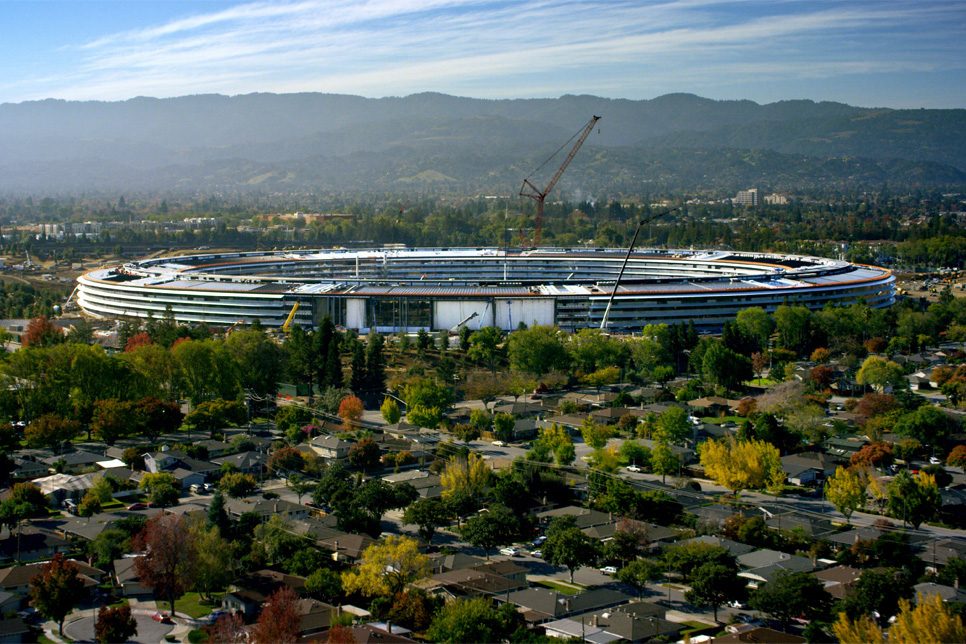 Apple Park construction