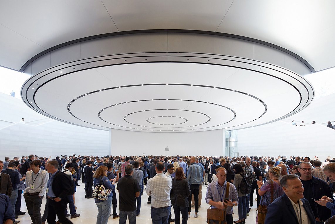 Apple Park indoors
