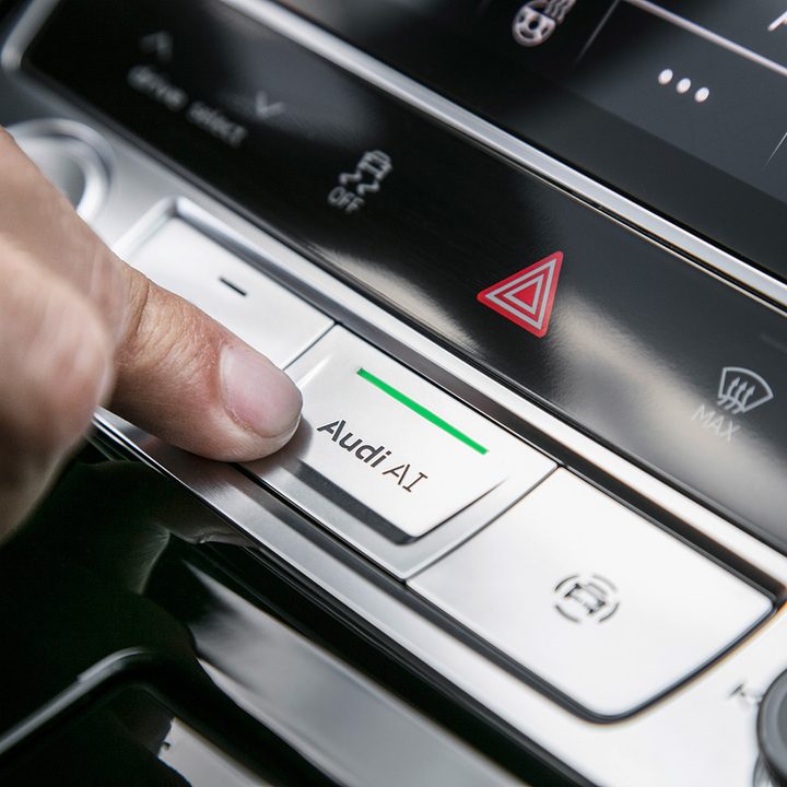 Audi A8 AI button